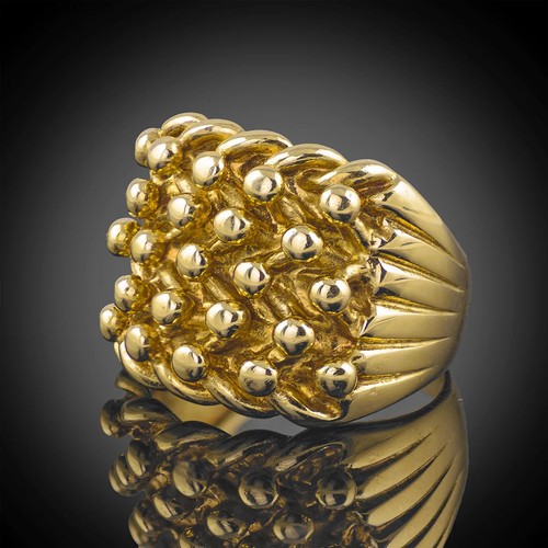 14k yellow gold finish - finish, keeper