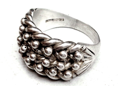 Solid silver fully - fully, hallmarked