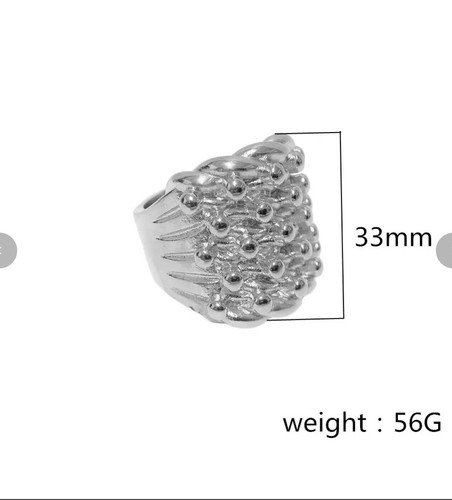 King keeper ring stainless - ring,