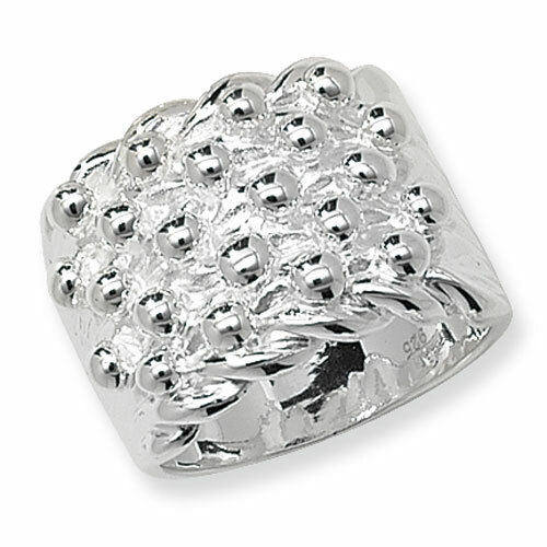 Sterling silver gents - 5, row