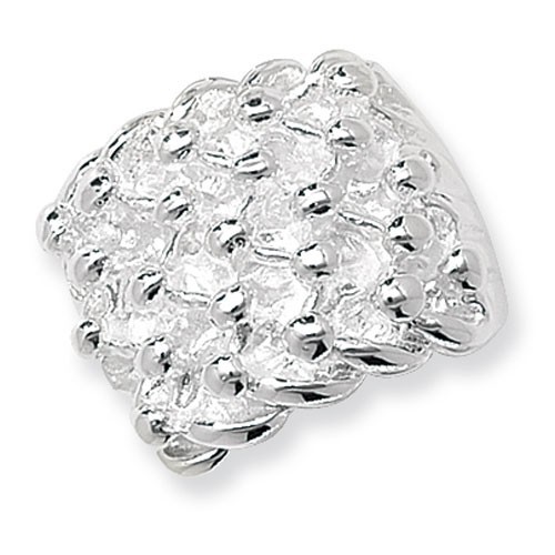 Sterling silver row men s - sterling, men's
