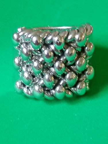Silver keeper ring size - size,