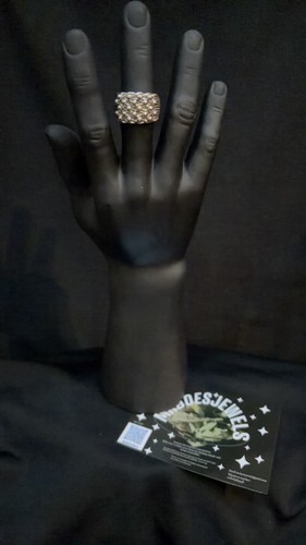 925 silver keeper ring